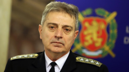 Șeful apărării amiral Emil Eftimov