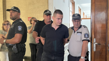 Задържаният Кирил Гочев