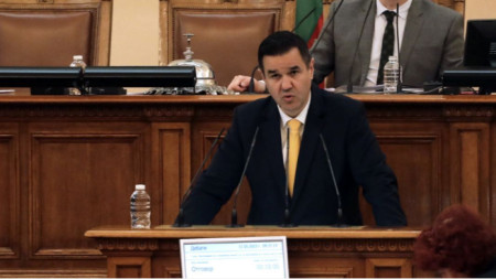 Caretaker Minister of Economy Nikola Stoyanov