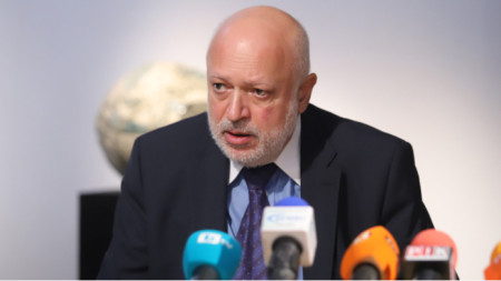 Caretaker Minister of Culture Velislav Minekov