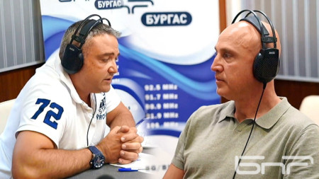 Стоян Василев (вляво) и Димитър Найденов