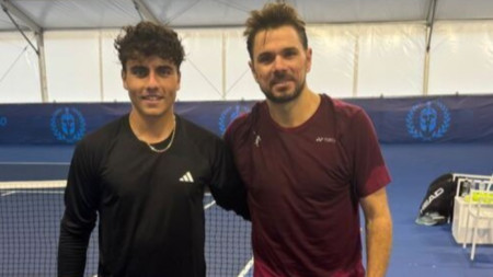 Иванов и Вавринка в Атина.