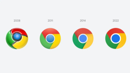 Технологичният гигант Google променя логото на своя интернет браузър Chrome