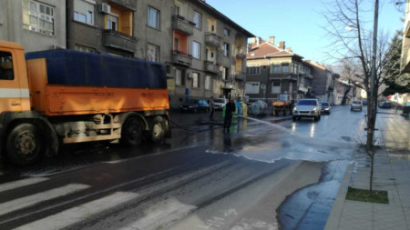 Около 290 км улична мрежа са измити в Кюстендил през 2018-а