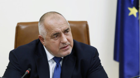 Bulgaria's outgoing Premier Boyko Borissov