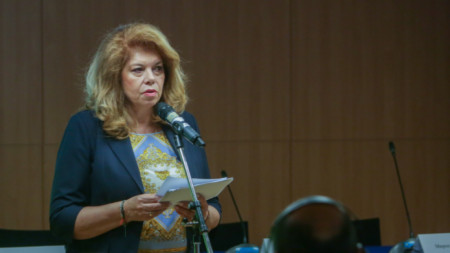 Iliana Iotova at the conference 