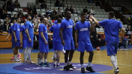 Баскетболистите на Левски