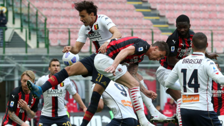 Милан постигна важна домакинска победа с 2 1 над Дженоа в