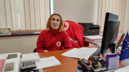 Цветелина Петрова, председател на Областния съвет на БЧК-Видин