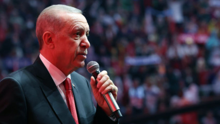 Реч на Ердоган при представяне на визията си 
