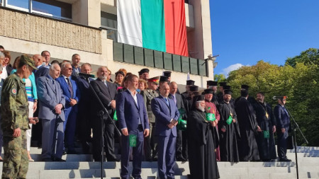 Президентът Румен Радев е в Стара Загора по случай празника