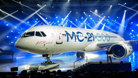 Нов руски пътнически самолет МС-21