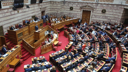 Гръцкият парламент