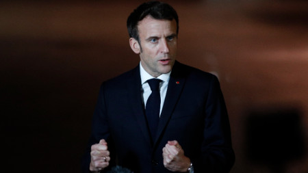 Френският президент Еманюел Макрон заяви че е невъзможно да се