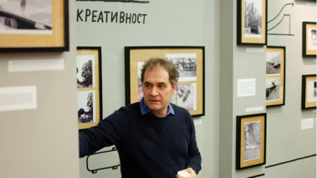 Жолт Петрани, изкуствовед и куратор на изложбата
