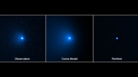 Най голямата комета откривана някога пътува към Слънцето повече от 1