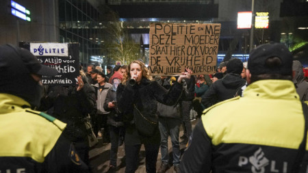 Протестът в Хага, 12 ноември 2021 г.