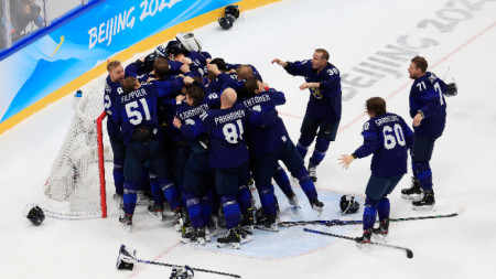 Отборът на Финландия спечели олимпийската титла от турнира по хокей