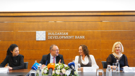 Отляво надясно - Веселина Терзийска, Иван Иванов, Деляна Иванова, Теодора Пешева