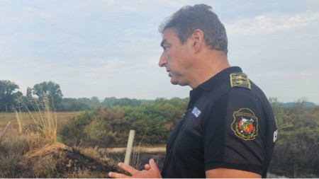 Haskovo İtfaiye Müdürü Mitko Çakalov