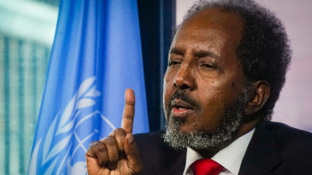 Президентът на Сомалия Хасан Шейх Мохамуд