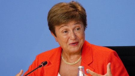 Управляващият директор на МВФ Кристалина Георгиева