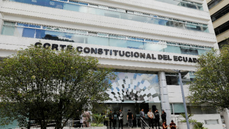 Конституционният съд в Кито.