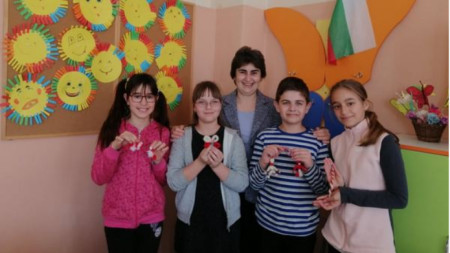 Ученици от Основно училище „Йордан Йовков“ в Плевен