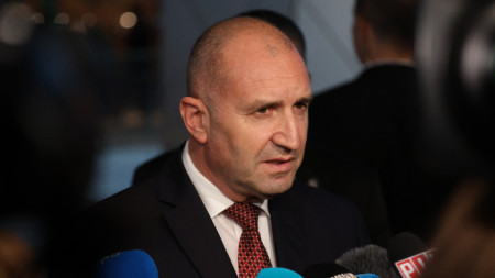 Президентът Румен Радев 
