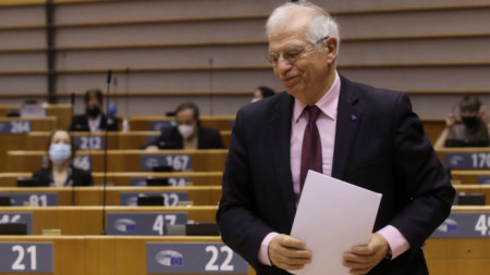 Изслушване на Жозеп Борел от Европейския парламент след неговата визита в Москва