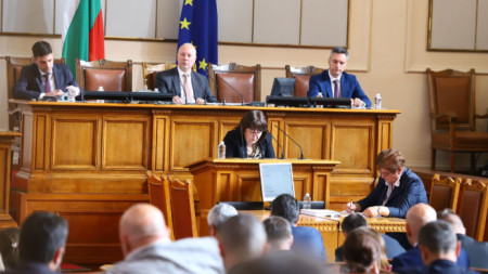 Депутатите изслушват служебния министър на финансите Росица Велкова