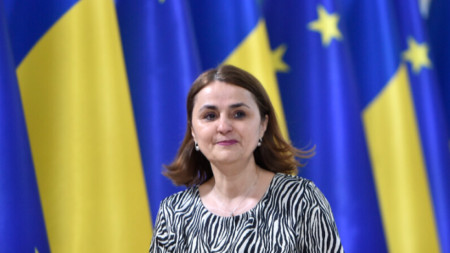 La ministra de Exteriores de Rumanía Luminita Odobescu 