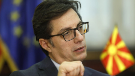 Președintele macedonean Stevo Pendarovski