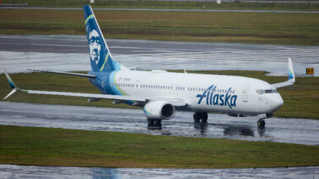 През януари имаше инцидент със самолет Боинг 737-900 на авиокомпанията 