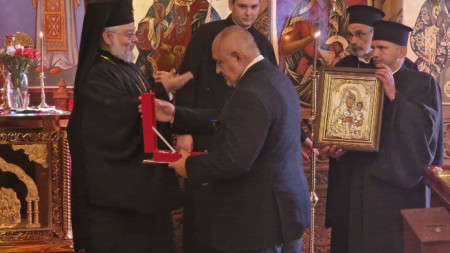 Лидерът на ГЕРБ Бойко Борисов посети новата църква “Св. Игнатий Старозагорски” в Стара Загора 