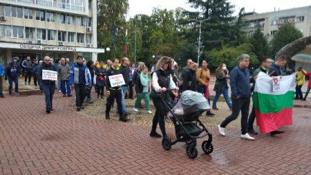 В Димитровград протестираха срещу мръсния въздух Там бяха регистрирани превишения