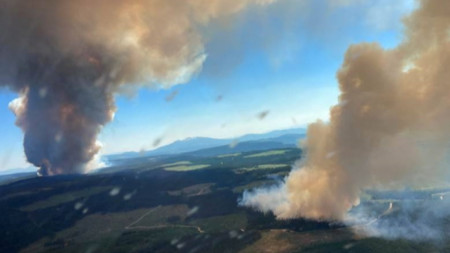 Пожар в канадската провинция Британска Колумбия, 30 юни 2021 г.
