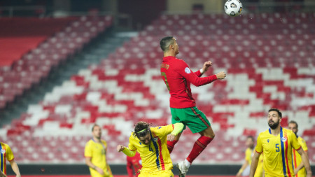 Кристиано Роналдо вкара гол №102 за Португалия.