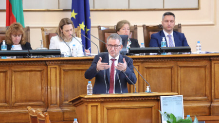 Стойчо Кацаров в парламента - 28 юли 2021 г.