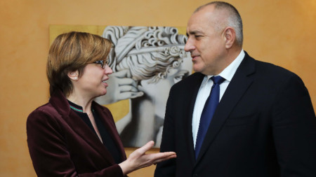 Катрин де Бол разговаря с Бойко Борисов в рамките на Мюнхенската конференция по сигурността