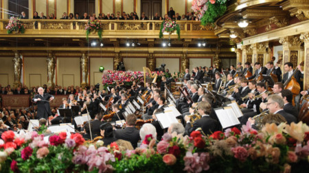 Новогодишният концерт 2014, дирижиран от Даниел Баренбойм