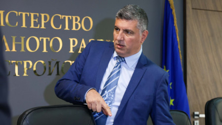Регионалният министър Андрей Цеков  - 23 октомври 2023 г.