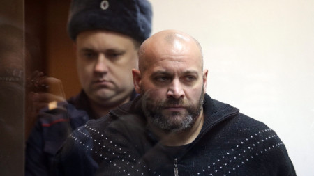 Сергей Хаджикурбанов на процеса за убийството на Анна Политковская, 15 януари 2014 г.