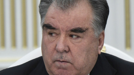 Президентът на Таджикистан Емомали Рахмон 