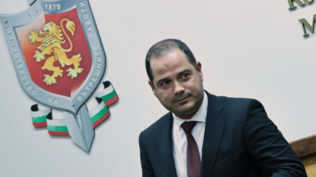 Министърът на вътрешните работи Калин Стоянов.