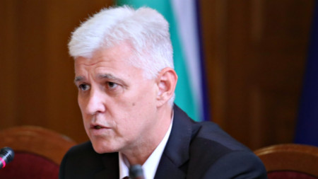 Caretaker Minister of Defence Dimitar Stoyanov