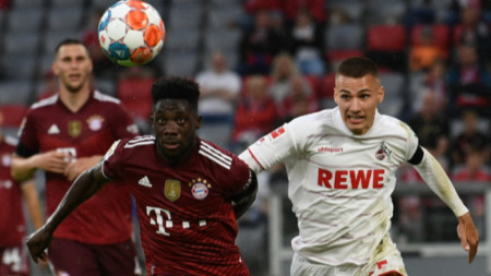 С 3:2 над Кьолн отборът на Байерн (Мюнхен) подобри рекорда по поредни мачове с отбелязан гол.