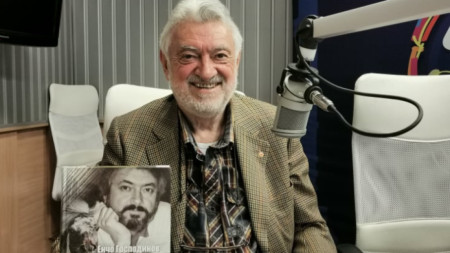 Енчо Господинов в студиото на Радио София