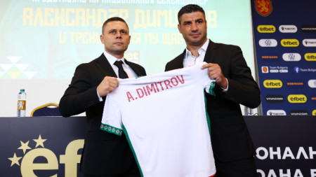 Александър Димитров (вляво)