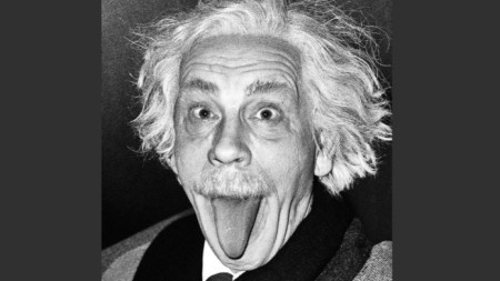 Артър Сас – Алберт Айнщайн с изплезен език (1951), 2014